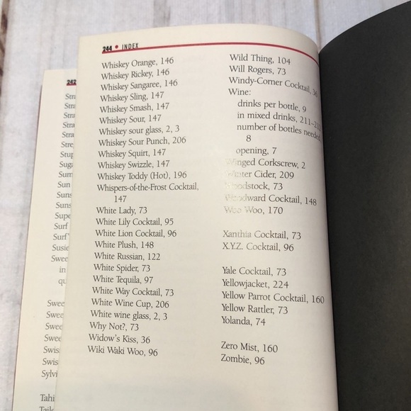 Rare Mr Boston All-New Official Bartender's and Party Guide Hardcover Book 2006 - Picture 14 of 16